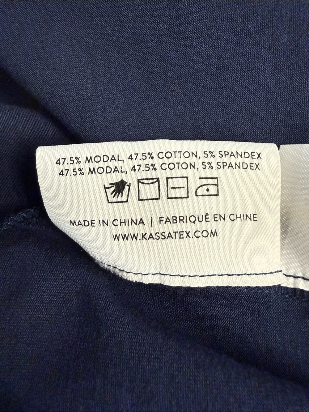 Peloton Robe Navy Blue Size L/XL - Picture 4 of 5